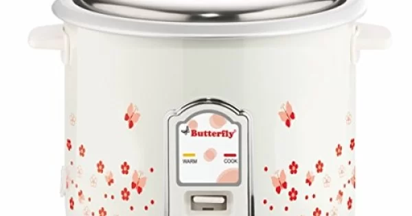 Butterfly blossom electric rice on sale cooker 1.8 ltr